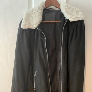 All Saints Lock Leather Jacket